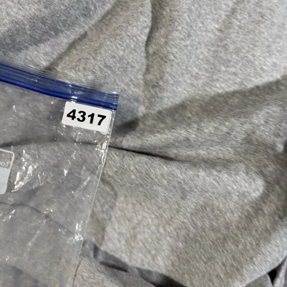 Adidas‎ Men's Full Zip Crew Sweatshirt Size Large Gray